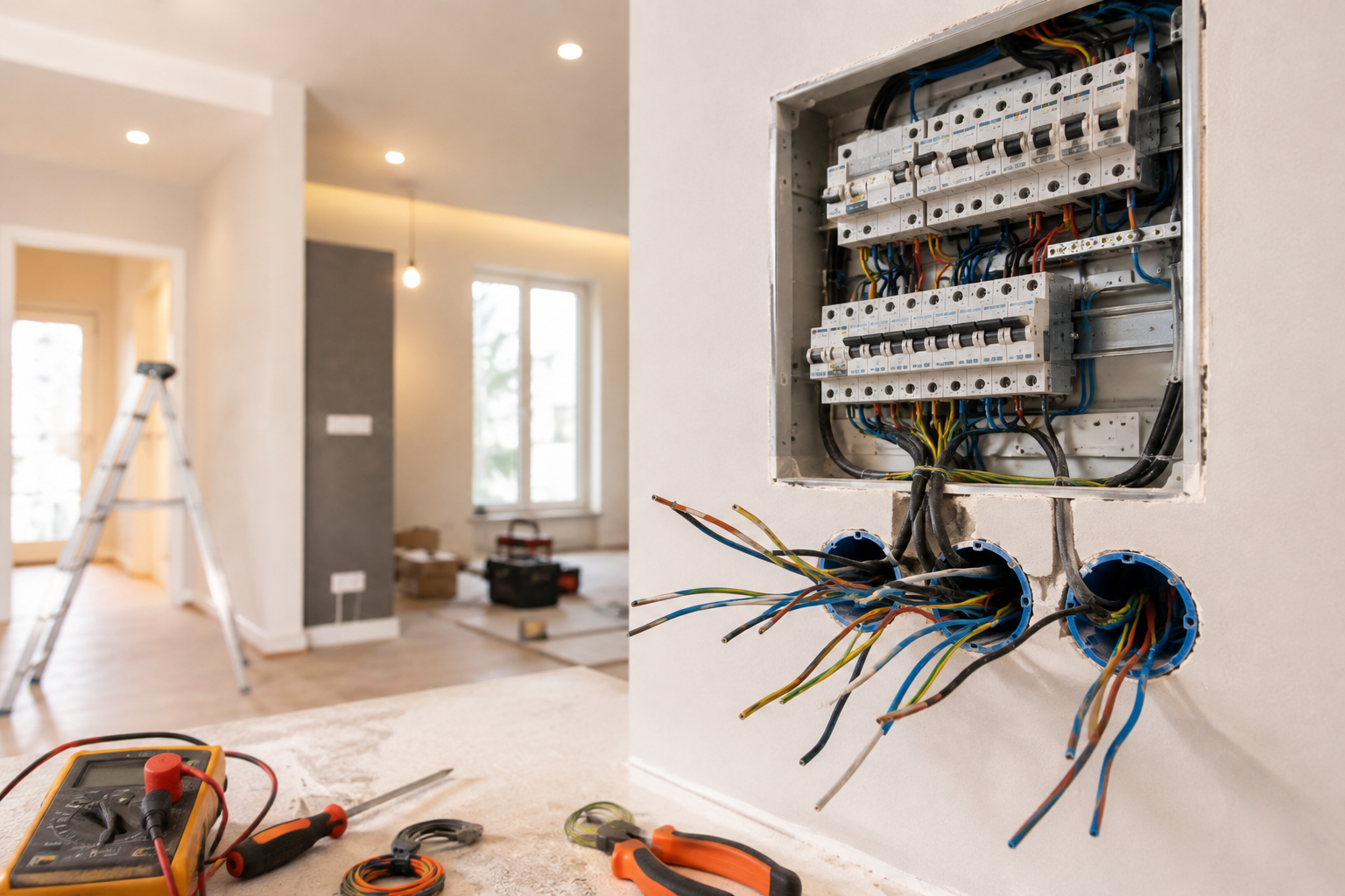 Électricien professionnel intervenant à Tanger